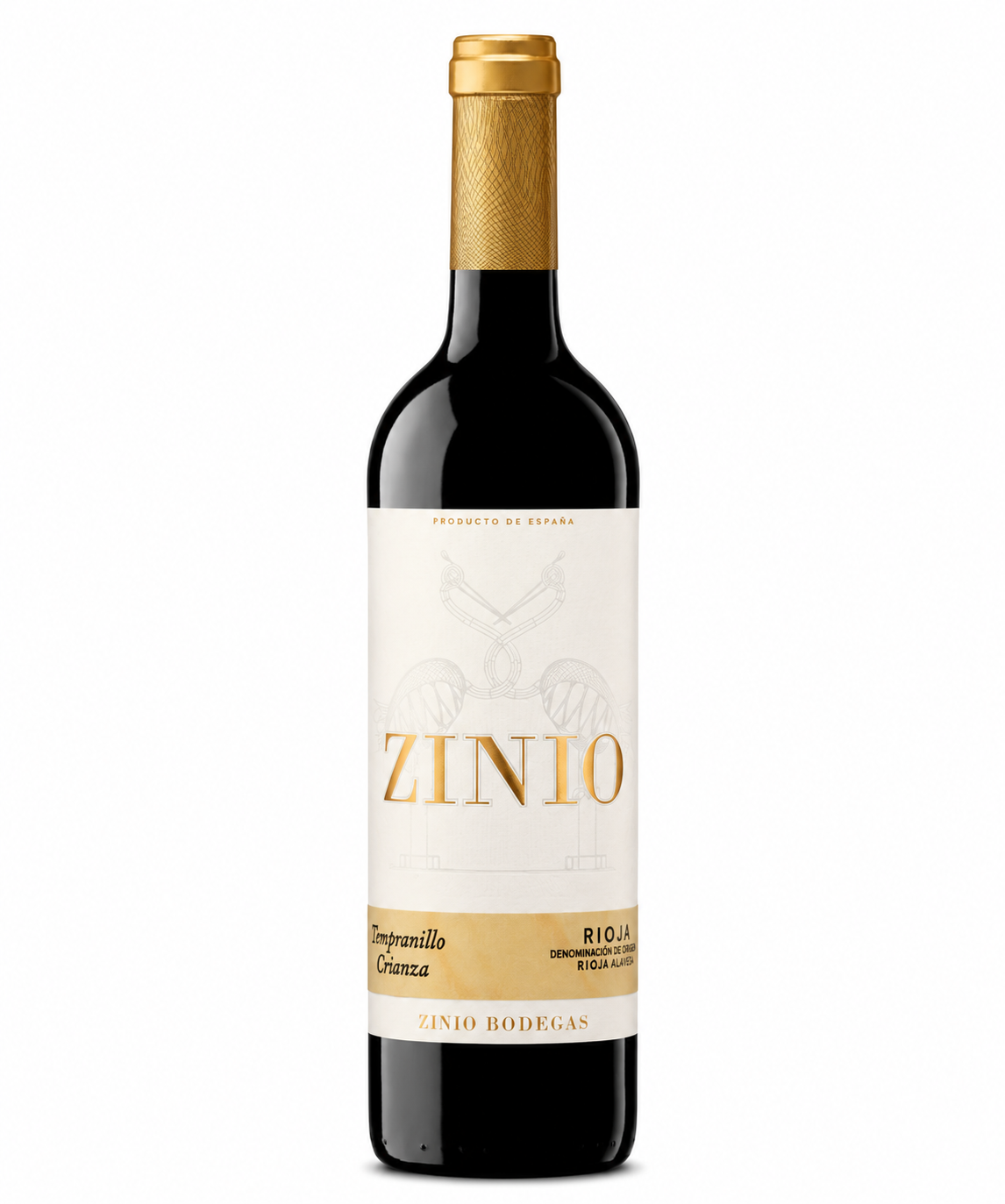 Zinio Crianza, Tempranillo, Rioja Alta, Spain, 2022