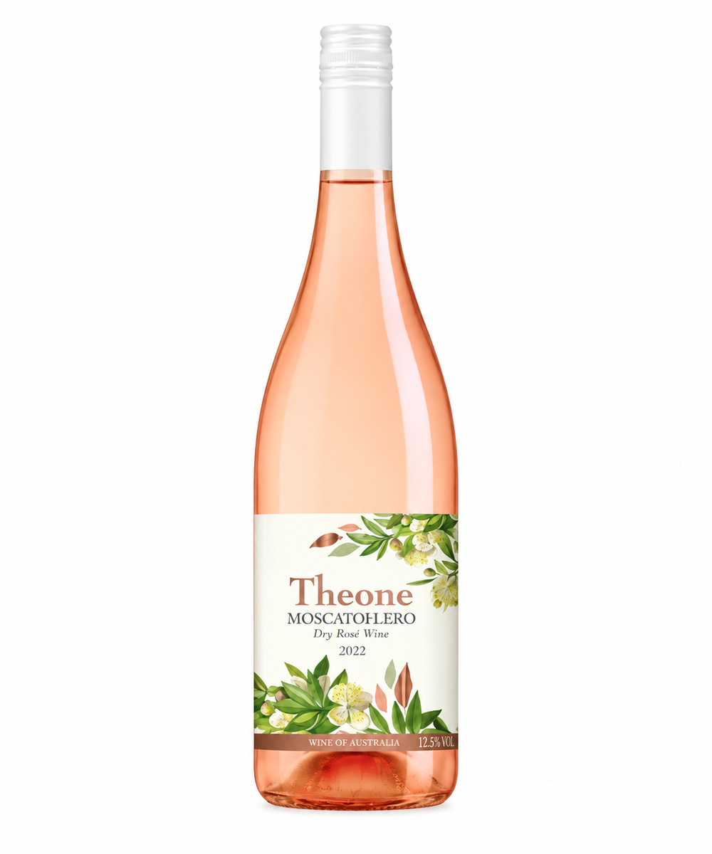Theone Rosé, Moschofilero/ Assyrtiko, Kintonis Winery, Peloponnese, Greece, 2024