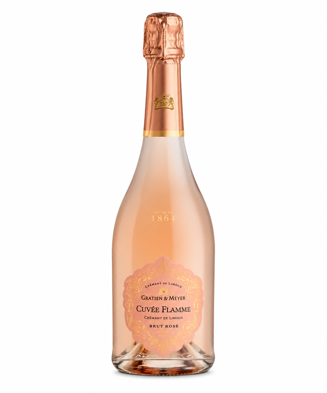 Gratien & Meyer, Cuvée Flamme, Crémant de Loire Rosé, Brut, NV