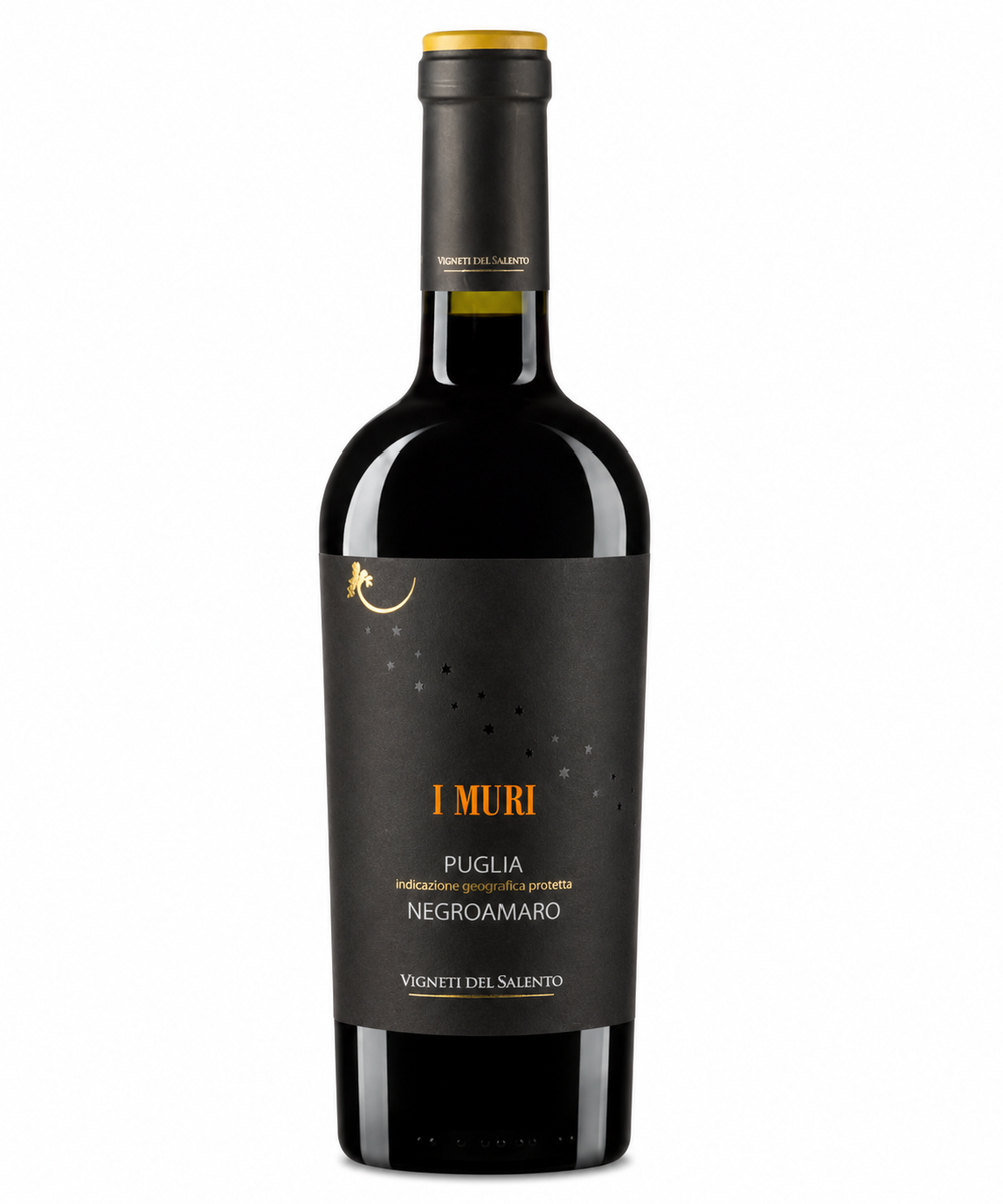 iMuri, Negroamaro, Vigneti del Salento, Puglia, 2024