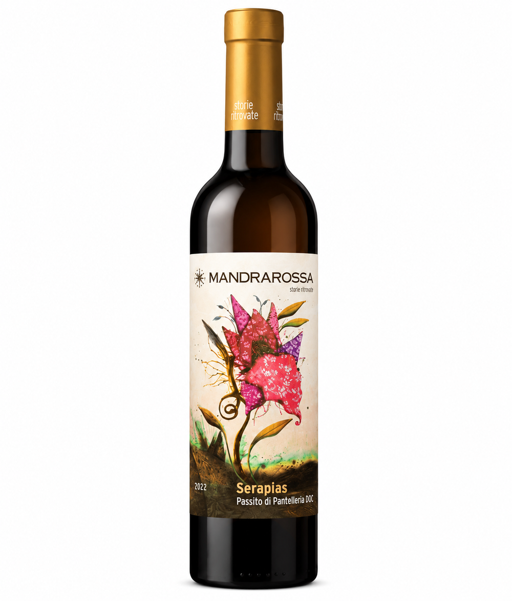 Mandrarossa 'Serapias' Passito di Pantelleria, Zibibbo, Sicily, Italy, 2022