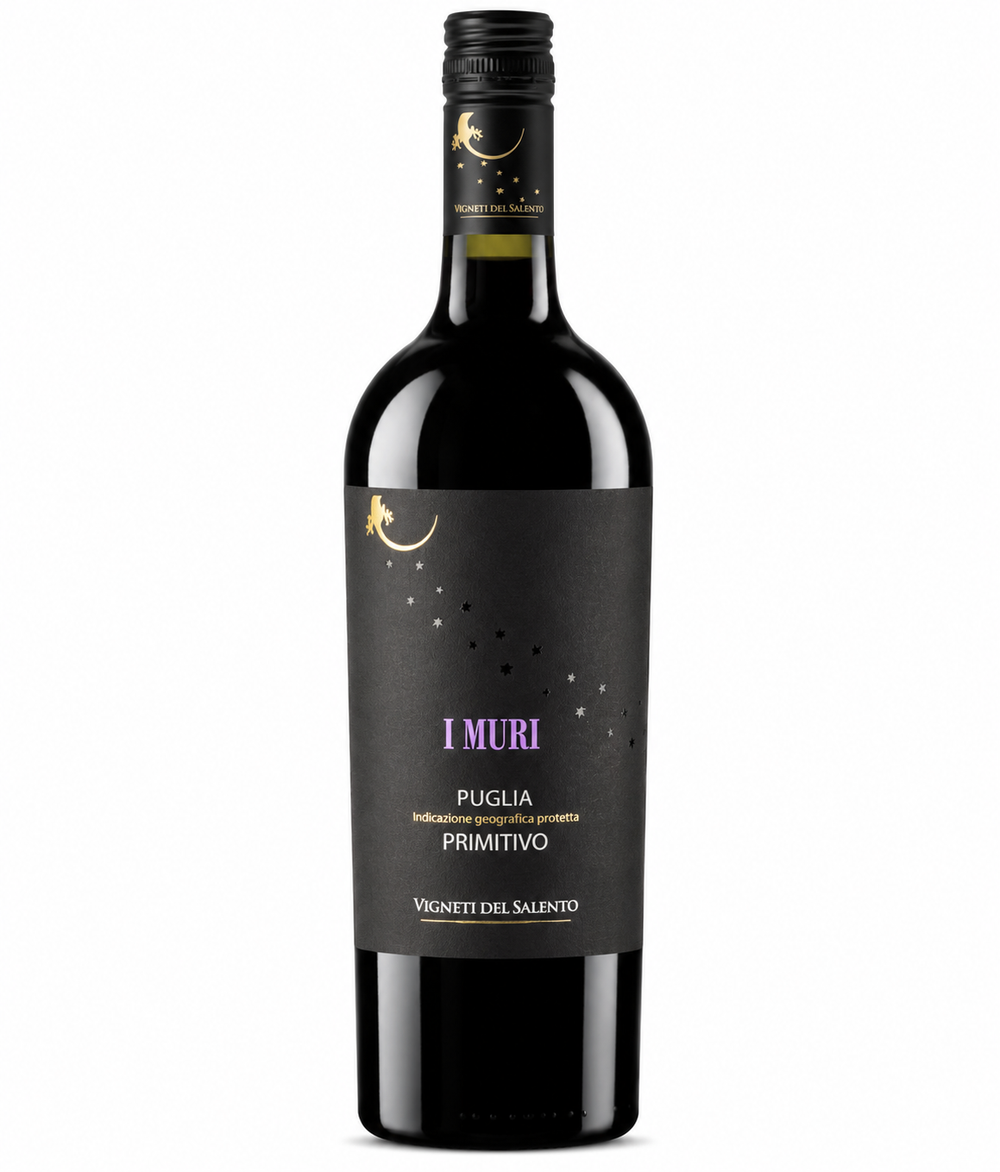 iMuri, Negroamaro, Vigneti del Salento, Puglia, 2025