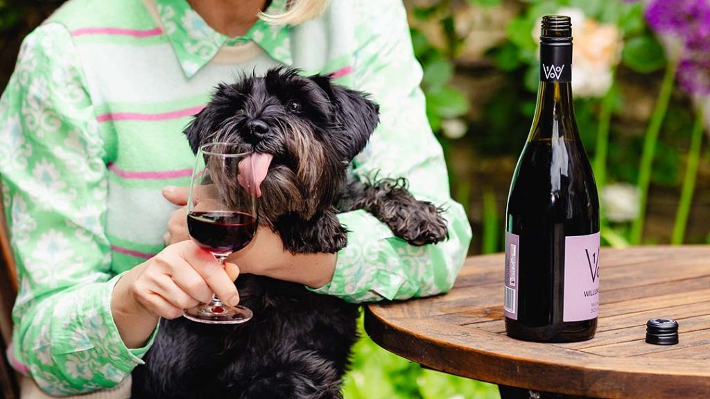 ella likes the look of this red wine